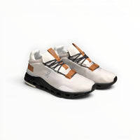 On Cloudnova Women's White/Orange/Black lifestyle shoe – image 3
