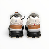 On Cloudnova Women's White/Orange/Black lifestyle shoe – image 5