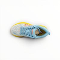 Hoka Bondi 8 men's running shoe in Summer Song/Country Air, three-quarter view