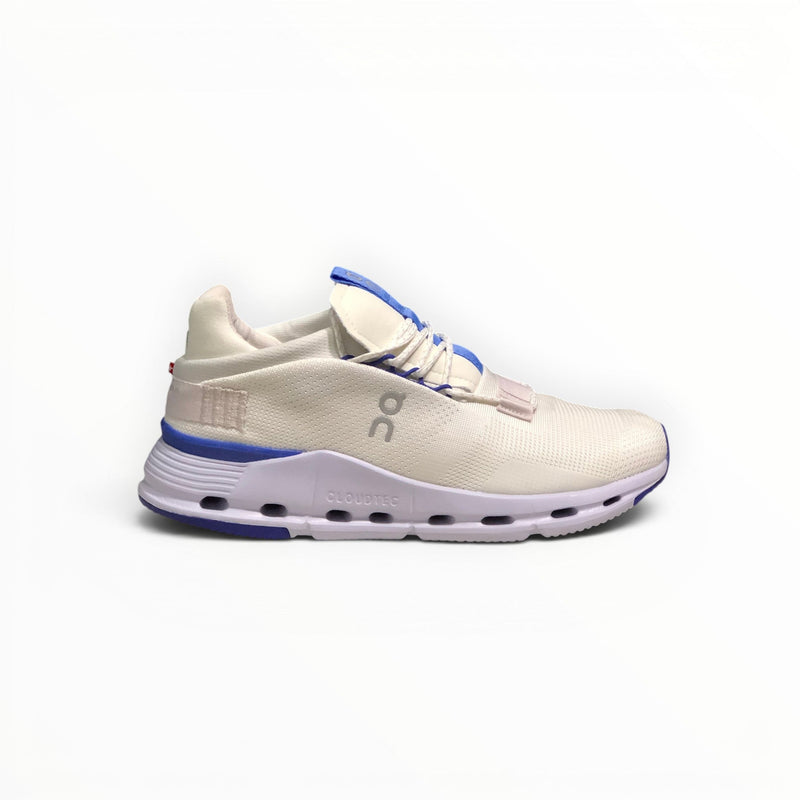 On Cloudnova Women's Undyed-White/Ultramarine lifestyle shoe – image 1