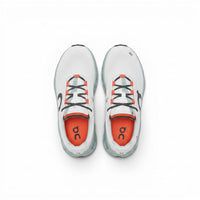 On Cloudmonster women's shoe in White/Glacier - product view 5