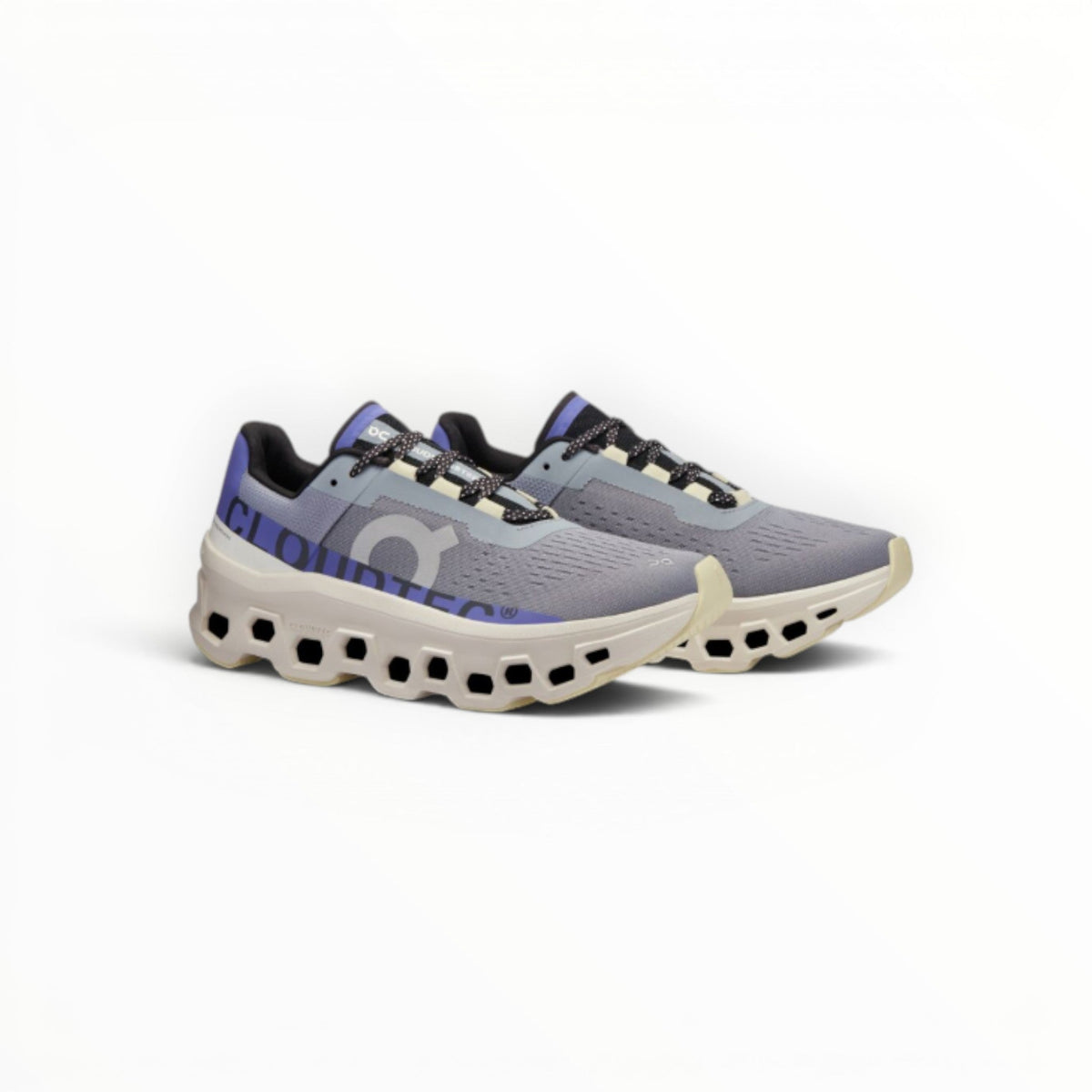 On Cloudmonster women's shoe in Frost/Wash - product view 4
