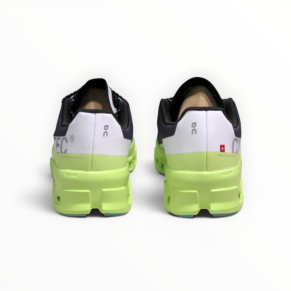 On Cloudmonster men's shoe in Magnet/Shark - product view 5