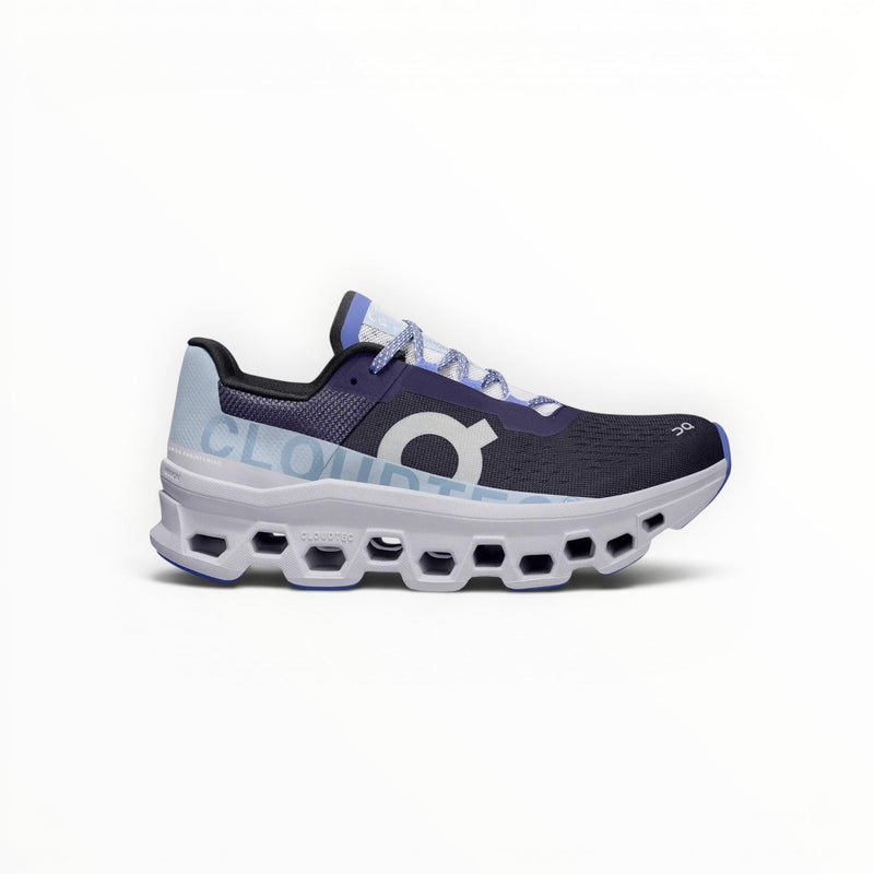 On Cloudmonster women's shoe in Acai/Lavender - product view 1