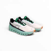On Cloudmonster men's shoe in Black/Acacia - product view 3