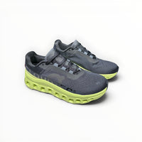 On Cloudmonster men's shoe in Frost/Acacia - product view 3