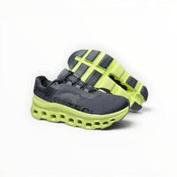 On Cloudmonster men's shoe in Frost/Acacia - product view 4
