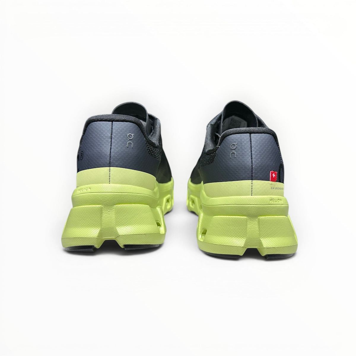 On Cloudmonster men's shoe in Frost/Acacia - product view 5