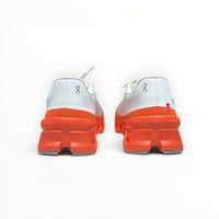 On Cloudmonster women's shoe in Undyed-White/Flame - product view 5