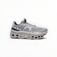 On Cloudmonster men's shoe in Cinder/Fog - product view 1