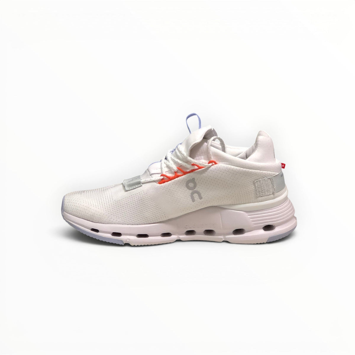 On Cloudnova Women's Glacier/Zest lifestyle shoe – image 2