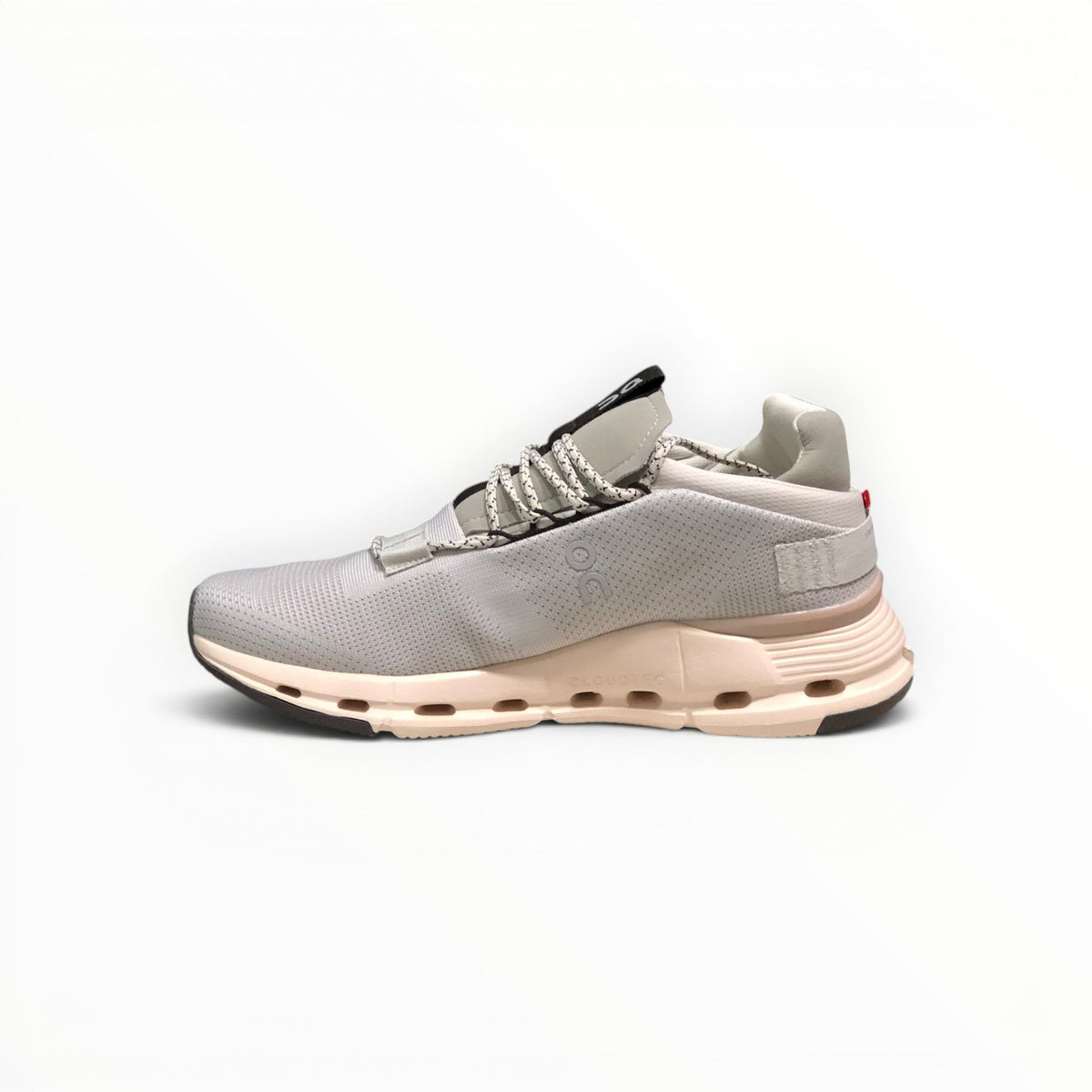 On Cloudnova Women's Pearl/Shell lifestyle shoe – image 2