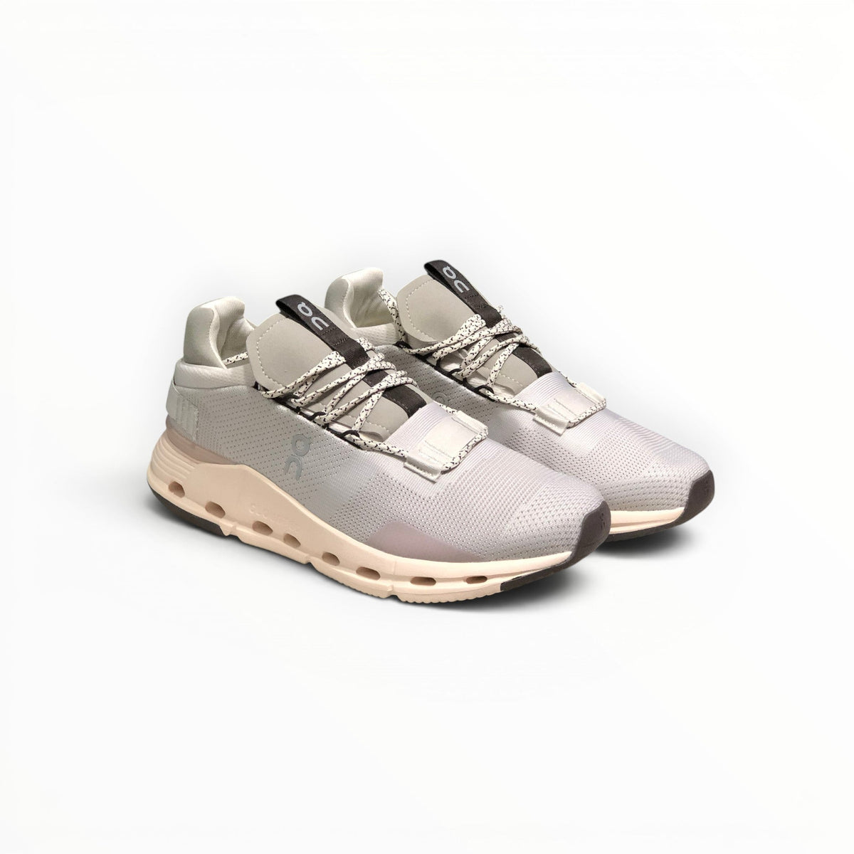 On Cloudnova Women's Pearl/Shell lifestyle shoe – image 3