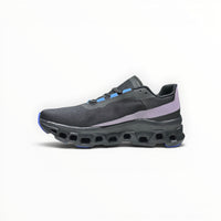 On Cloudmonster women's shoe in Black/Magnet - product view 2
