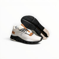 On Cloudnova Men's White/Orange/Black lifestyle shoe – image 4