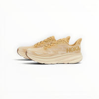Hoka Clifton 9 men's running shoes in Wheat/Shifting Sand – product view 2