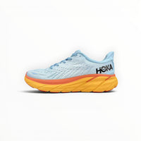 Hoka Clifton 8 men's shoe in Summer Song/Ice Flow – product view 6