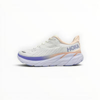 Hoka Clifton 8 women's shoe in Lilac Marble/Elderberry – product view 1