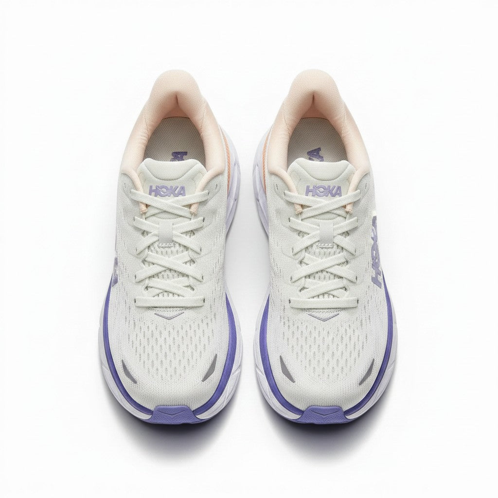 Hoka Clifton 8 women's shoe in Lilac Marble/Elderberry – product view 5