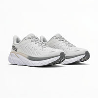 Hoka Clifton 8 men's shoe in Lunar Rock/Nimbus Cloud – product view 3