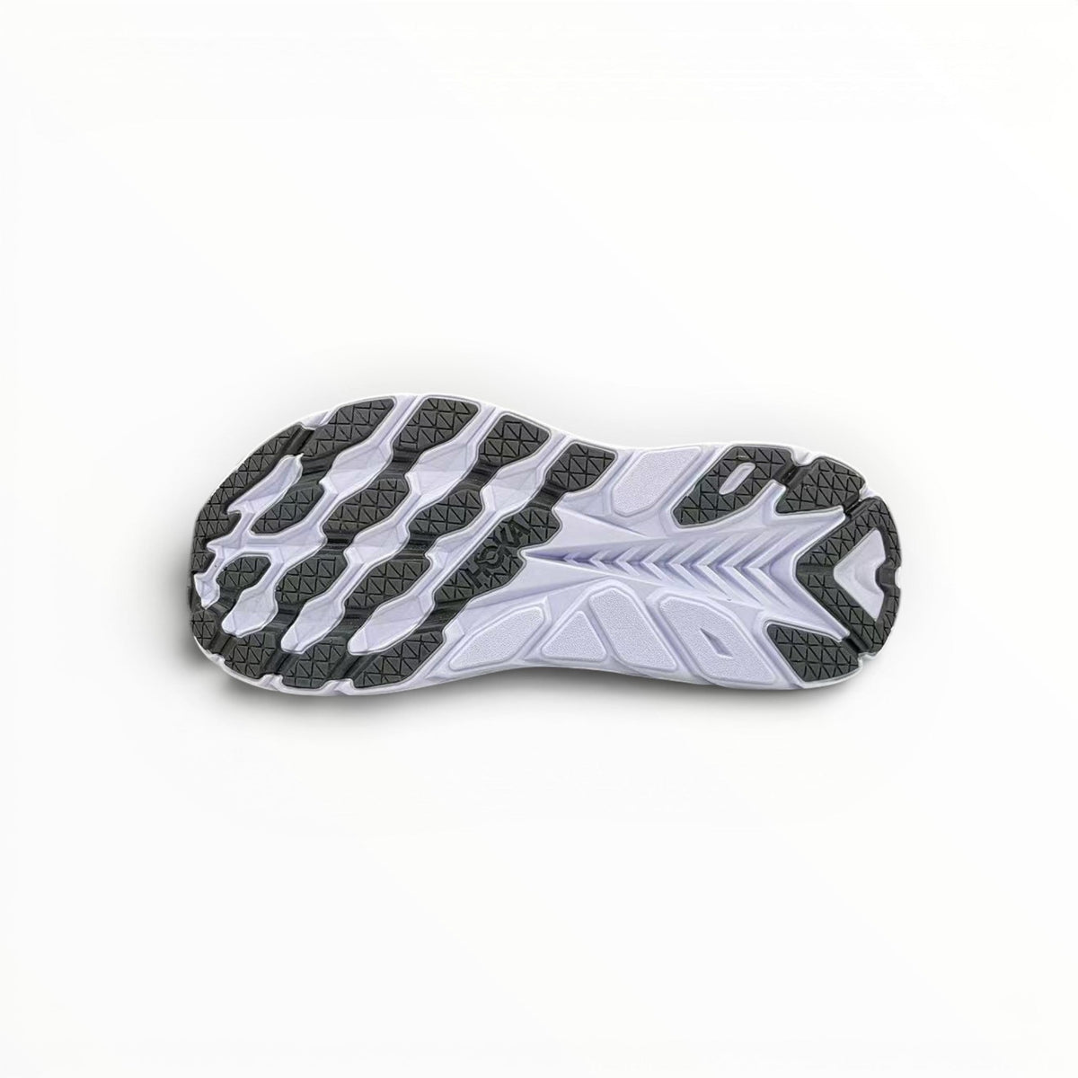 Hoka Clifton 8 men's shoe in Lunar Rock/Nimbus Cloud – product view 4