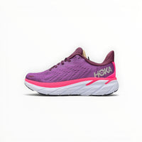 Hoka Clifton 8 men's shoe in Grape Wine/Beautyberry – product view 6