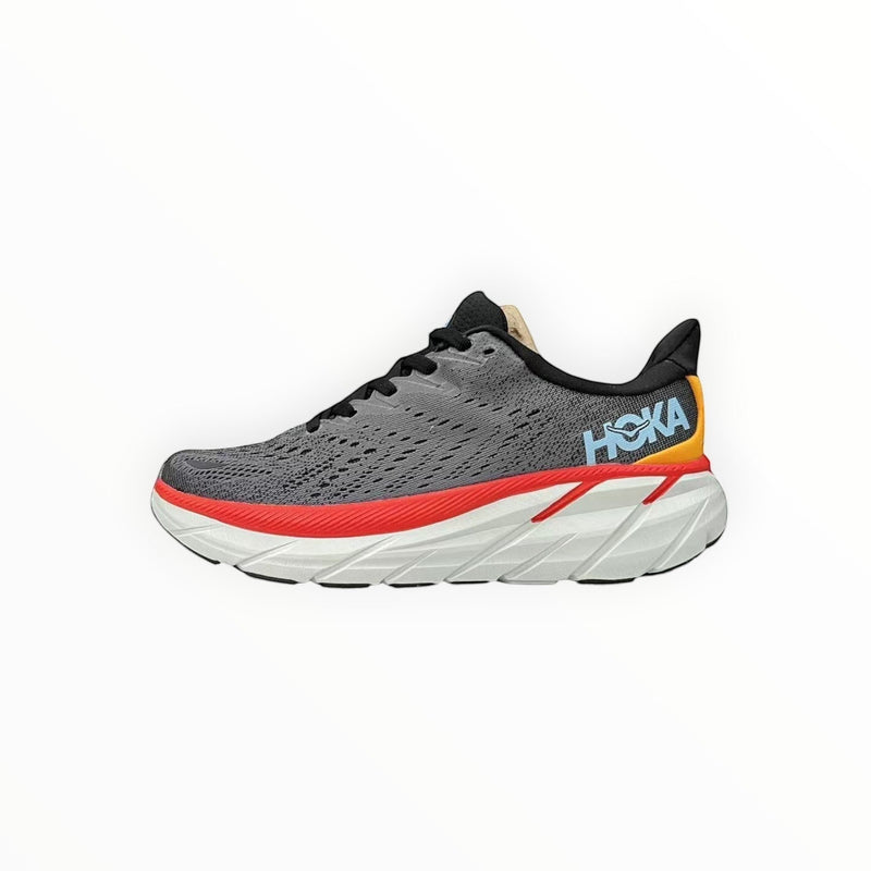 Hoka Clifton 8 men's shoe in Anthracite/Castlerock – product view 1