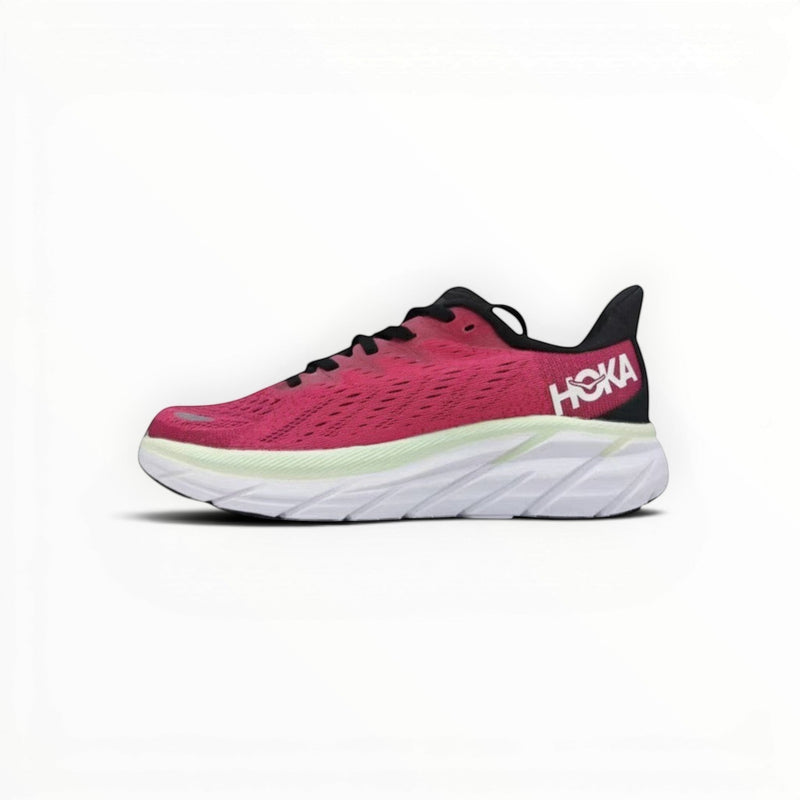 Hoka Clifton 8 men's shoe in Blue Graphite/Ibis Rose – product view 1