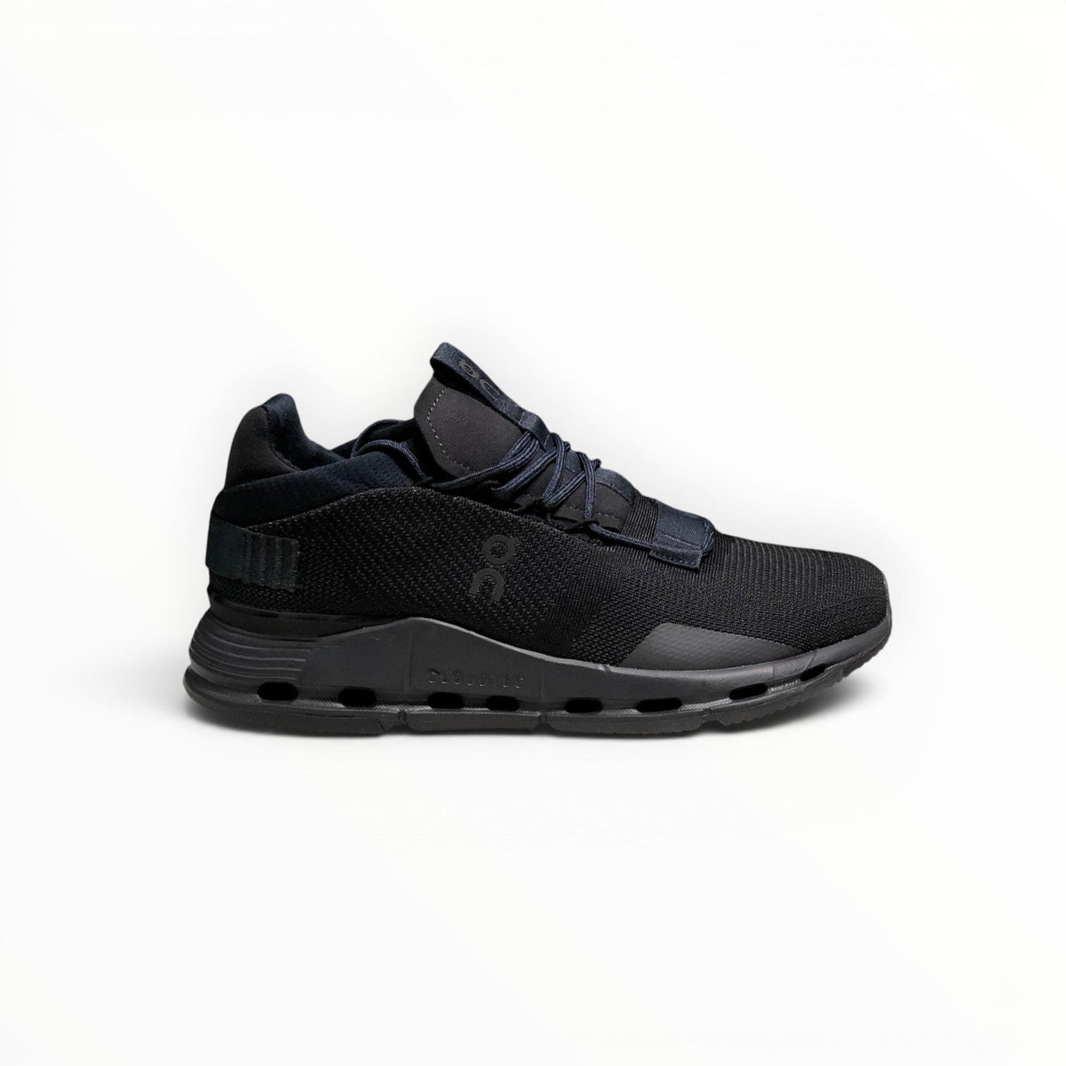 On Cloudnova Women's Black/Eclipse lifestyle shoe – image 1