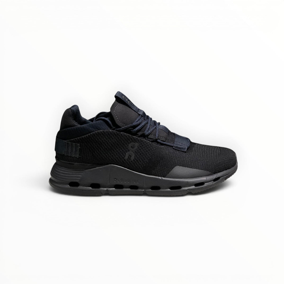 On Cloudnova Men's Black/Eclipse lifestyle shoe – image 1