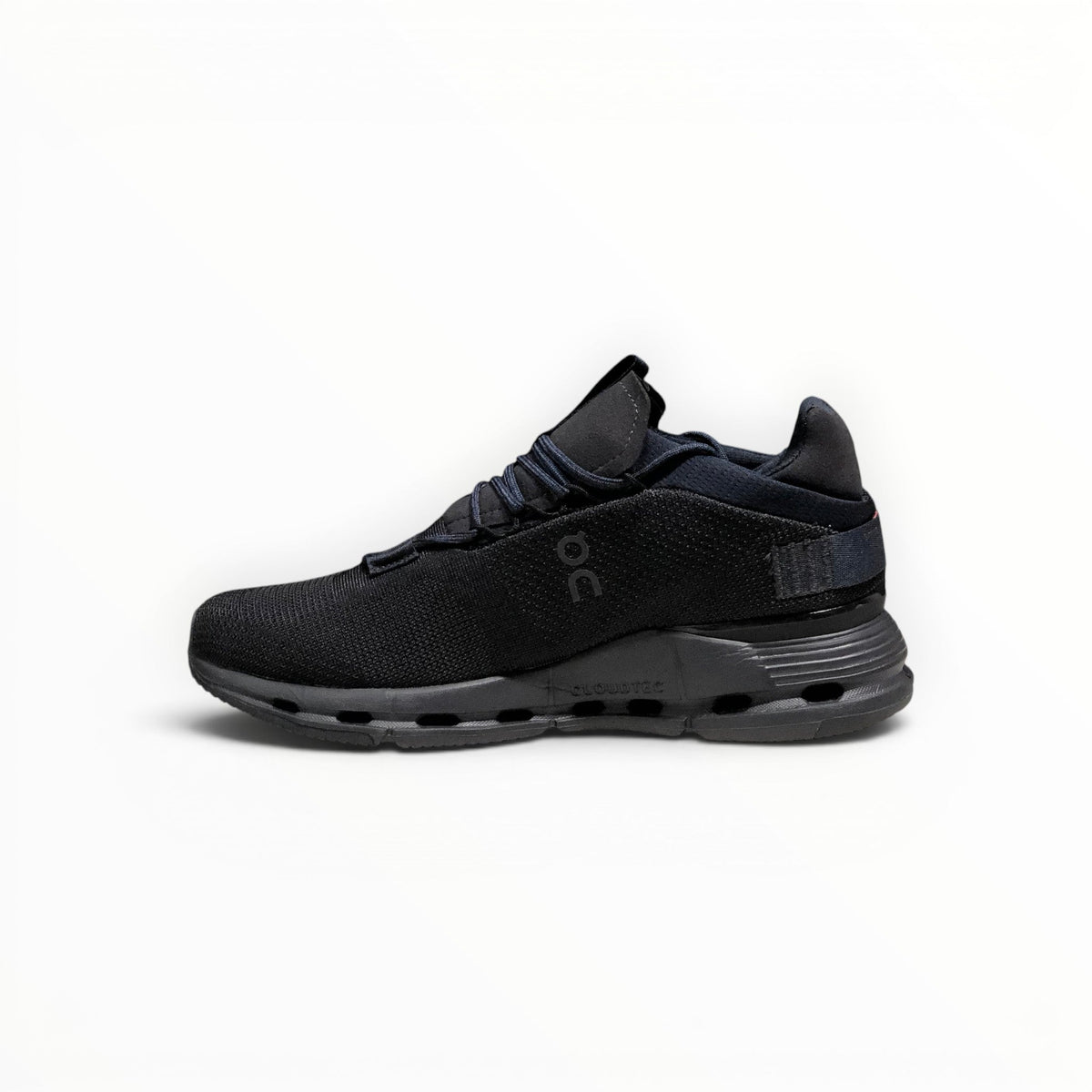 On Cloudnova Men's Black/Eclipse lifestyle shoe – image 2
