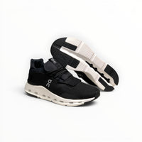 On Cloudnova Women's Black/White lifestyle shoe – image 3