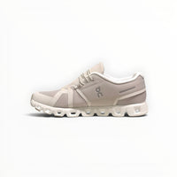 On Cloud 5 women's lifestyle shoe in Pearl/White, pair view