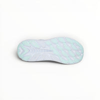 Hoka Clifton 8 women's shoe in Blue Fog/Plein Air – outsole view