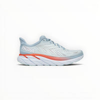 Hoka Clifton 8 women's shoe in Blue Fog/Plein Air – product view 7