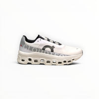 On Cloudmonster women's shoe in Ivory/Pearl - product view 6
