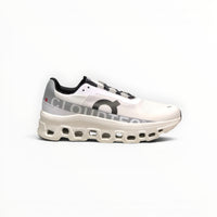 On Cloudmonster men's shoe in Ivory/Pearl - product view 1