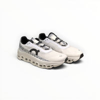 On Cloudmonster men's shoe in Ivory/Pearl - product view 2
