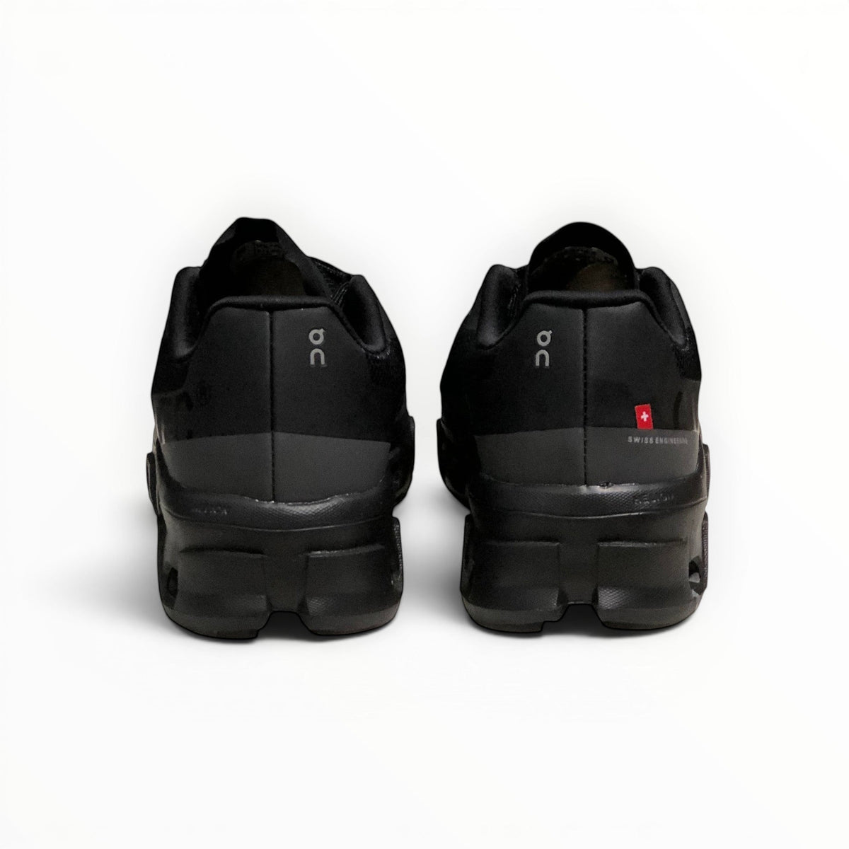 On Cloudmonster women's shoe in All Black - product view 5