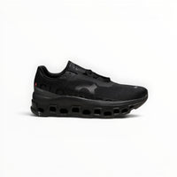 On Cloudmonster men's shoe in All Black - product view 1