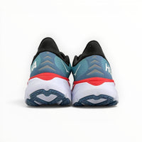 Hoka Clifton 8 men's shoe in Real Teal/Aquarelle – product view 4
