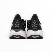 Hoka Clifton 8 men's shoe in Black/White – product view 5
