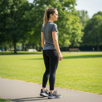 Hoka Clifton 8 women's shoe in Black/Black – product view 5