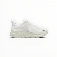 Hoka Clifton 8 women's shoe in White/White – product view 2