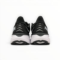 Hoka Clifton 8 women's shoe in Black/White – product view 5
