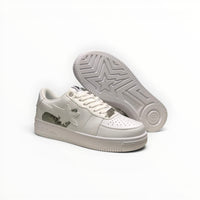 A Bathing Ape BAPE STA women's low-top sneakers in Triple White, product view 5