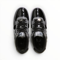 A Bathing Ape BAPE STA women's low-top sneakers in Grey/Black, product view 3