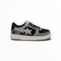 A Bathing Ape BAPE STA women's low-top sneakers in Grey/Black, product view 8