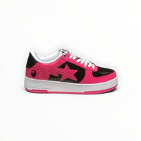 A Bathing Ape BAPE STA women's low-top sneakers in Pink/Black, product view 7