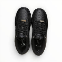 A Bathing Ape BAPE STA men's low-top sneakers in Triple Black, product view 2